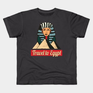 travel to Egypt Kids T-Shirt